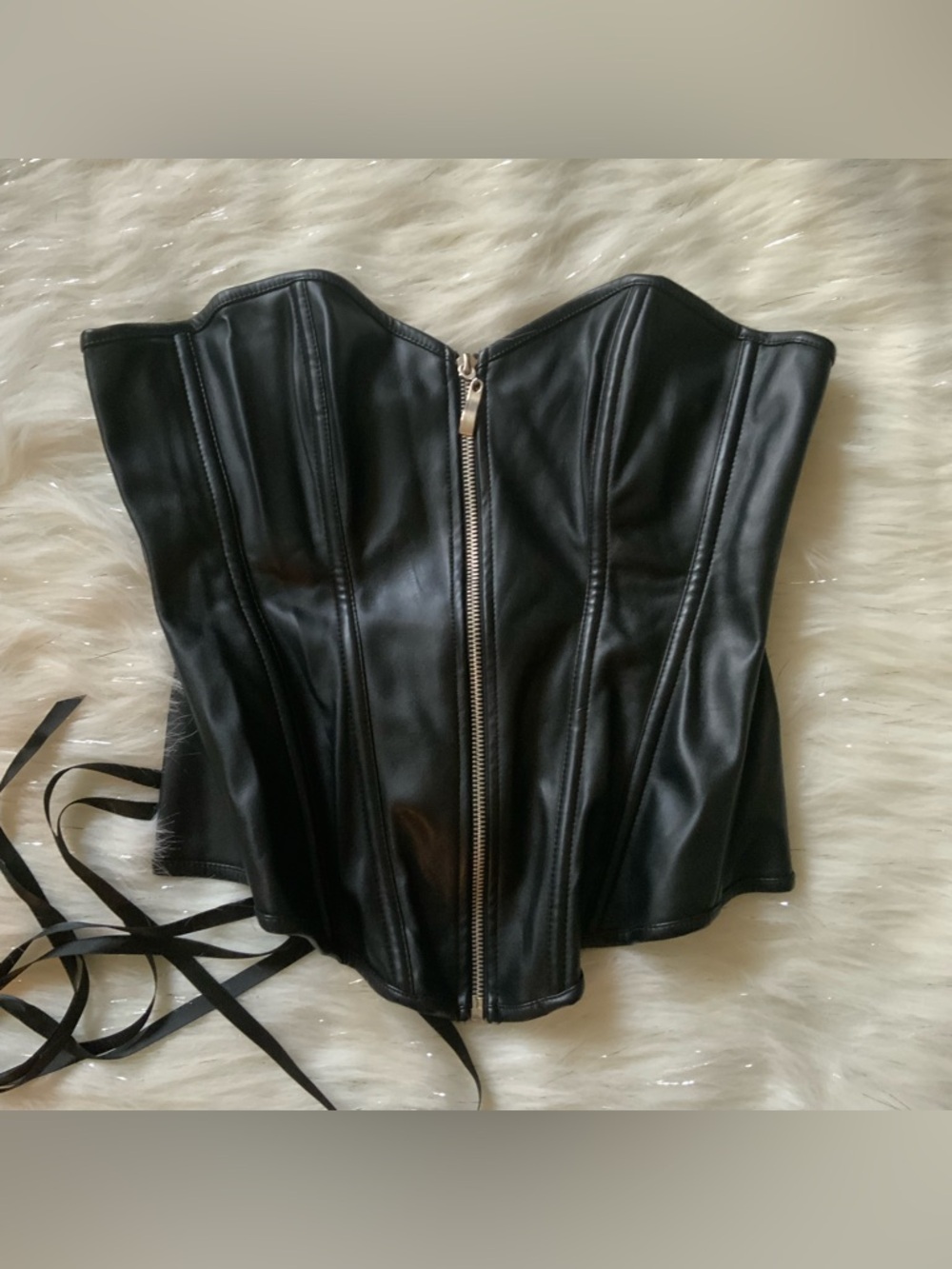 black corset